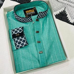 গ্রীন এম্ব্রোডারি পাঞ্জাবী