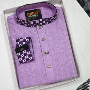 পার্পেল এম্ব্রোডারি পাঞ্জাবী