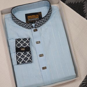 ব্লু এম্ব্রোডারি পাঞ্জাবী